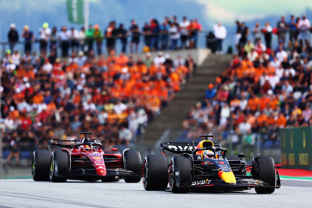 Verstappen y Leclerc, con sanción para GP de Bélgica (FOTO: Clive Rose/Red Bull Racing)