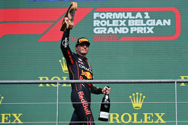 Verstappen da clase de manejo en Spa; Checo finaliza segundo (FOTO: Dan Mullan/Red Bull Content Pool)