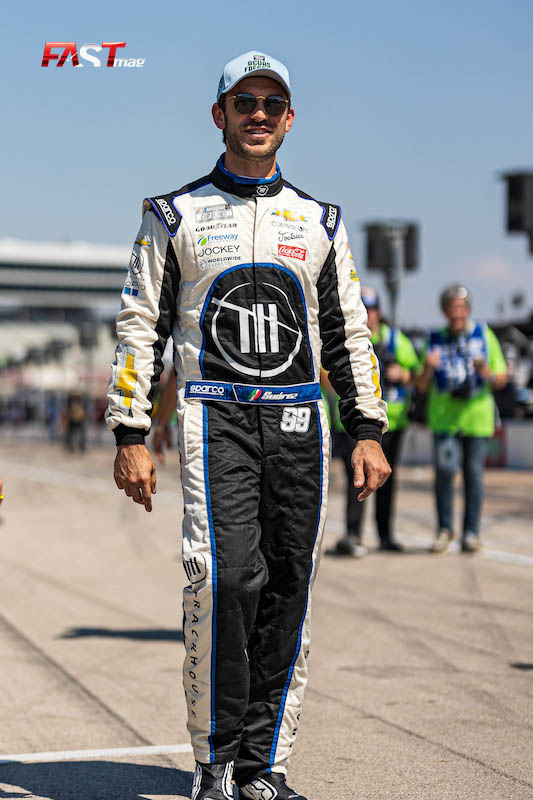 Daniel Suárez (Trackhouse Racing) en la calificación del Autotrader EchoPark Automotive 500 de NASCAR Cup 2022 en Texas Motor Speedway (FOTO: Arturo Vega para FASTMag)