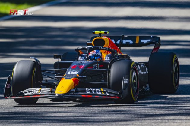 Sergio Perez (Red Bull Racing) en la calificación del GP de Italia F1 2022 (FOTO: Piergiorgio Facchinetti para FASTMag)