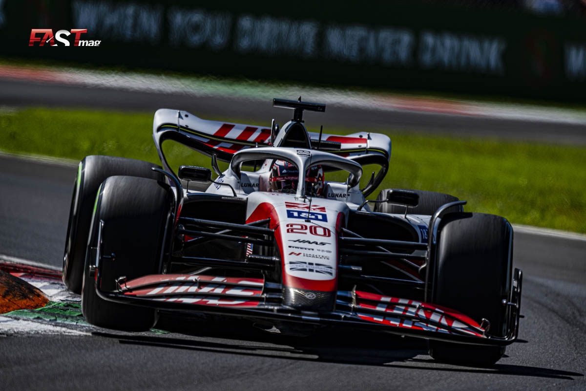 Kevin Magnussen (Haas F1 Team) en la calificación del GP de Italia F1 2022 (FOTO: Piergiorgio Facchinetti para FASTMag)