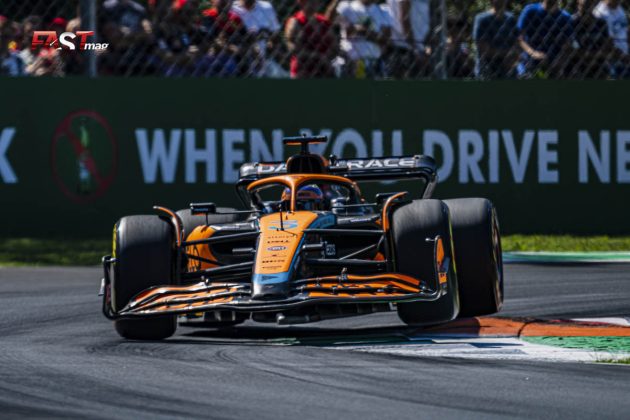 Daniel Ricciardo (McLaren Racing) en la Práctica 3 del GP de Italia F1 2022 (FOTO: Piergiorgio Facchinetti para FASTMag)