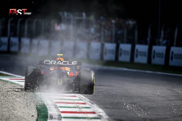Sergio Perez (Red Bull Racing) en la Práctica 3 del GP de Italia F1 2022 (FOTO: Daniele Benedetti para FASTMag)