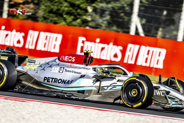Lewis Hamilton (Mercedes AMG F1 Team) en el viernes de actividades del GP de Italia 2022 de F1 (FOTO: Daniele Benedetti para FASTMag)