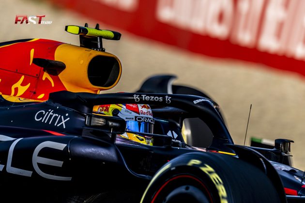 Sergio Pérez (Red Bull Racing) en el viernes de actividades del GP de Italia 2022 de F1 (FOTO: Daniele Benedetti para FASTMag)