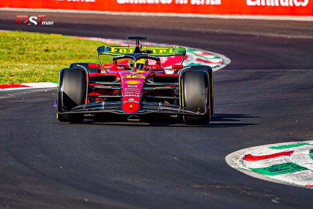 Charles Leclerc (Scuderia Ferrari) en el viernes de actividades del GP de Italia 2022 de F1 (FOTO: Piergiorgio Facchinetti para FASTMag)