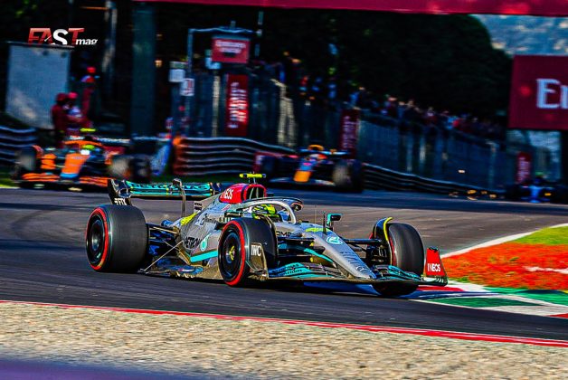 Lewis Hamilton (Mercedes AMG F1 Team) en el viernes de actividades del GP de Italia 2022 de F1 (FOTO: Piergiorgio Facchinetti para FASTMag)