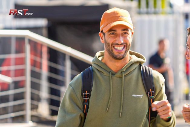 Daniel Ricciardo (McLaren Racing) en el viernes de actividades del GP de Italia 2022 de F1 (FOTO: Piergiorgio Facchinetti para FASTMag)