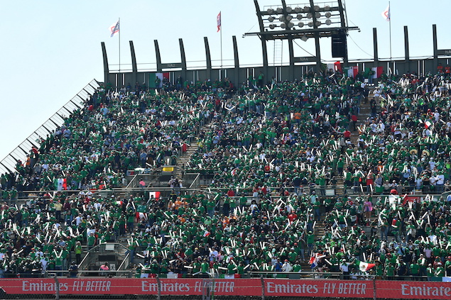 La “Banda Verde” regresa para el GP de Ciudad de México 2022 (FOTO: Mark Sutton/Mexico GP)
