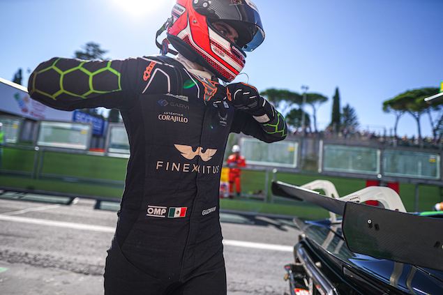 GT Italiano: Raúl Guzmán subió al podio en Vallelunga (FOTO: ACISport)