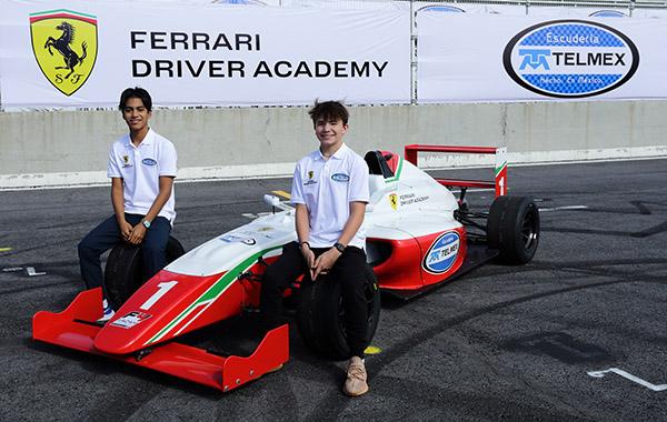 Carrasquedo y Fittipaldi buscarán lugar en Academia de Pilotos de Ferrari