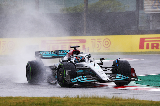 F1: Russell lidera 1-2 de Mercedes en PL2 de Japón (FOTO: Pirelli)
