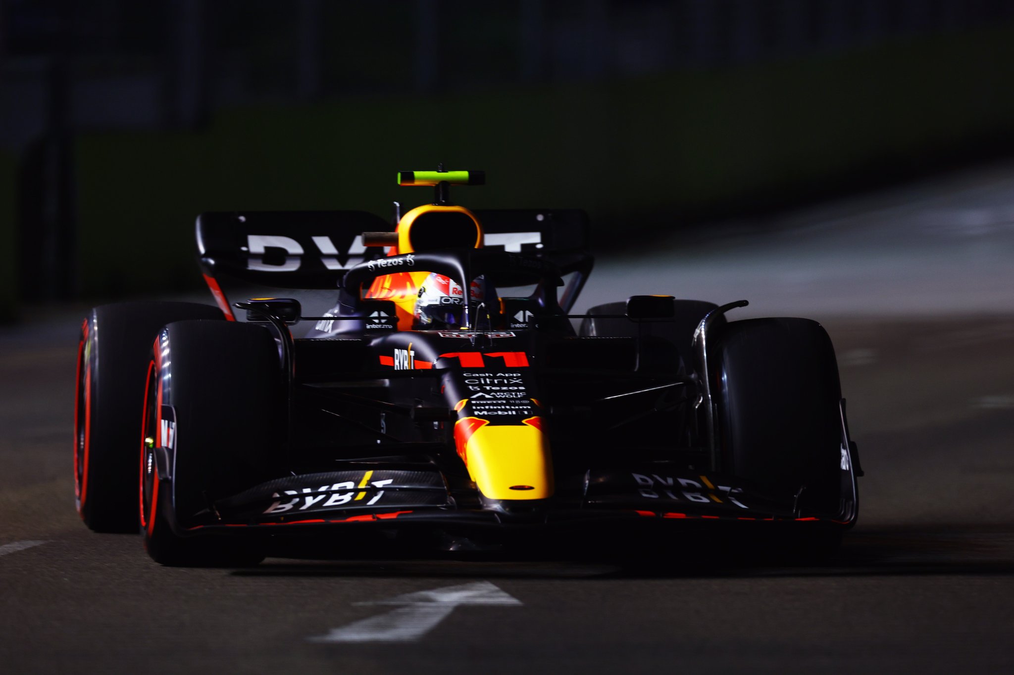 Pérez saldrá segundo en Singapur: “Estamos en la pelea para mañana” (FOTO: Red Bull Racing)