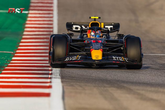 Sergio Pérez (Red Bull) en la calificación del GP de Estados Unidos F1 2022 (FOTO: Arturo Vega para FASTMag)