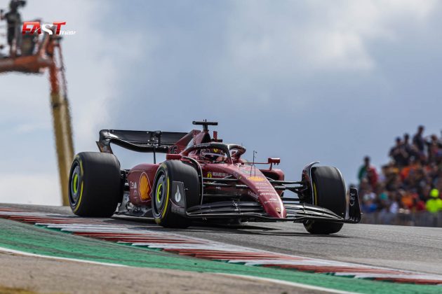 Charles Leclerc (Ferrari) durante el GP de Estados Unidos F1 2022 (FOTO: Arturo Vega para FASTMag)
