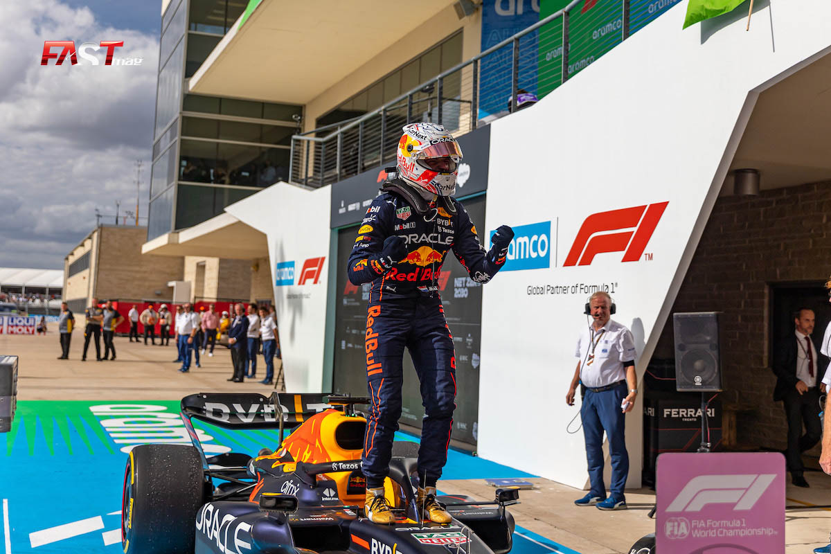 Max Verstappen (Red Bull), ganador del GP de Estados Unidos F1 2022 (FOTO: Arturo Vega para FASTMag)