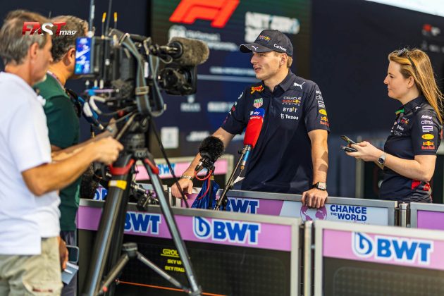 Max Verstappen (Red Bull) en el Día de Medios del GP de Estados Unidos 2022 de F1 (FOTO: Arturo Vega para FASTMag)