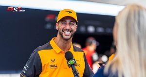 Daniel Ricciardo (McLaren) en el Día de Medios del GP de Estados Unidos 2022 de F1 (FOTO: Arturo Vega para FASTMag)
