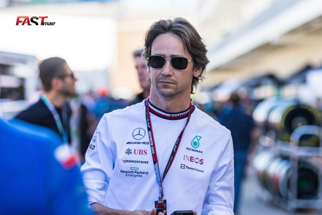 Esteban Gutiérrez (Mercedes AMG F1) en el Día de Medios del GP de Estados Unidos 2022 de F1 (FOTO: Arturo Vega para FASTMag)