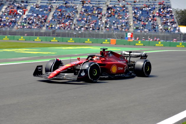 Charles Leclerc (Scuderia Ferrari) durante la Práctica 1 del GP de Ciudad de México 2022 de F1 (FOTO: Jalife)