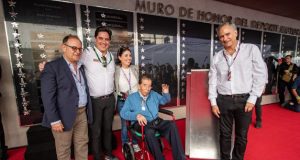 México GP devela el Muro de Honor del Deporte Motor en México (FOTO: Mexico GP)