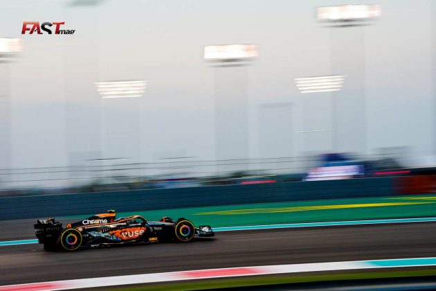 Lando Norris (McLaren F1) durante el GP de Abu Dabi 2022 de F1 (FOTO: Arturo Perea para FASTMag)