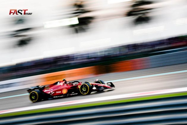 Carlos Sainz II (Scuderia Ferrari) durante el GP de Abu Dabi 2022 de F1 (FOTO: Arturo Perea para FASTMag)