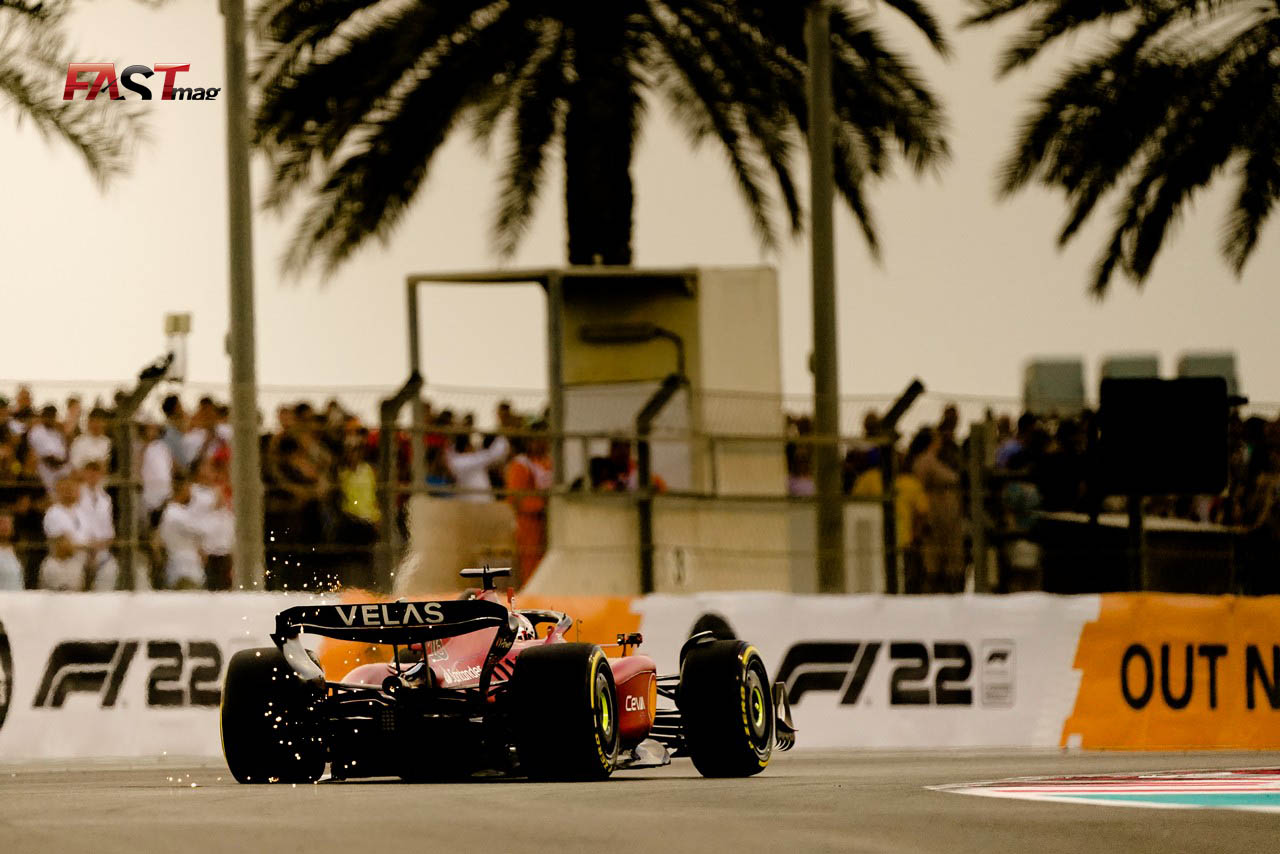 Charles Leclerc (Scuderia Ferrari) durante el GP de Abu Dabi 2022 de F1 (FOTO: Arturo Perea para FASTMag)