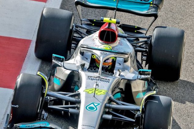 Hamilton, al frente en Práctica 1 de GP de Abu Dabi (FOTO: Mercedes AMG F1)