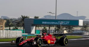1-2-3 de Ferrari, con Sainz al frente, en prueba Abu Dabi (FOTO: Scuderia Ferrari)