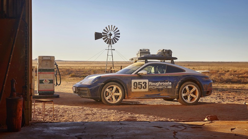 La interacción de todos los componentes permite que el 911 Dakar sea dinámico (Foto: Porsche)