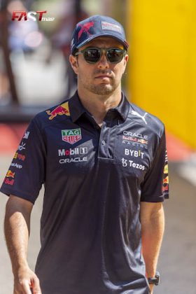 Sergio Pérez (Red Bull Racing) en el inicio de actividades de domingo en el GP de Francia F1 2022 (FOTO: Daniele Benedetti para FASTMag)
