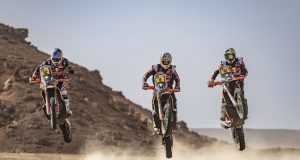 Dakar 2023: Nuevo episodio en la impredecible clase de Motos (Foto: Kin Marcin/Red Bull Content Pool)