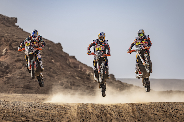 Dakar 2023: Nuevo episodio en la impredecible clase de Motos (Foto: Kin Marcin/Red Bull Content Pool)