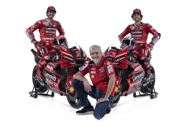 Enea Bastianini, Enea Bastianini y Gigi Dall`Igna, Director General de Ducati Corse (FOTO: Ducați Corse)