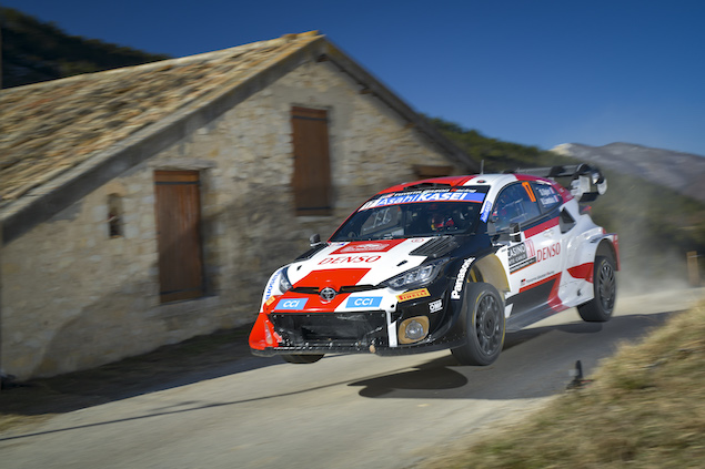 WRC Montecarlo 2023: Ogier lidera al final del sábado (Foto: Toyota Gazoo Racing WRT