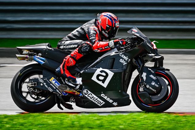 Maverick impidió una barrida total de Ducati al frente (FOTO: MotoGP)