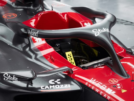 Imagen de estudio del modelo C43 de Alfa Romeo F1 Team (FOTO: Sauber Motorsport)