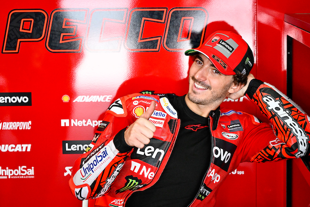 MotoGP: Pecco lidera, Ducati domina Día 1 de pruebas en Portimão (FOTO: MotoGP)