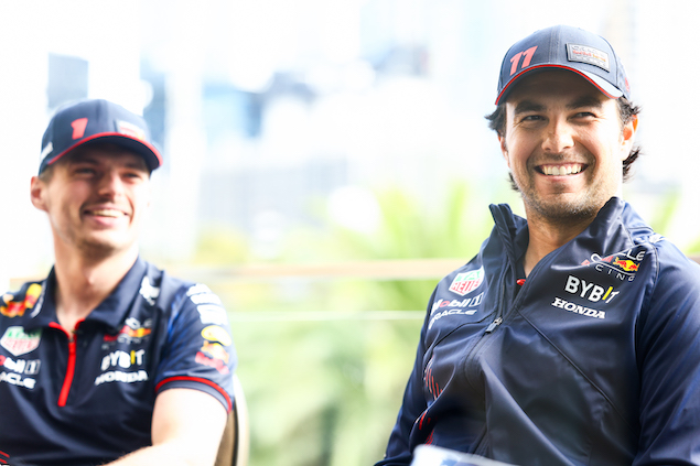 Checo y Max dejan atrás episodio de Arabia Saudita (FOTO: Mark Thompson/Red Bull Racing)