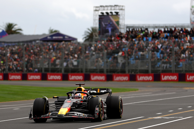 Verstappen, rápido en PL3 en Melbourne; Pérez, con problemas (FOTO: Robert Cianflone/Red Bull Racing)