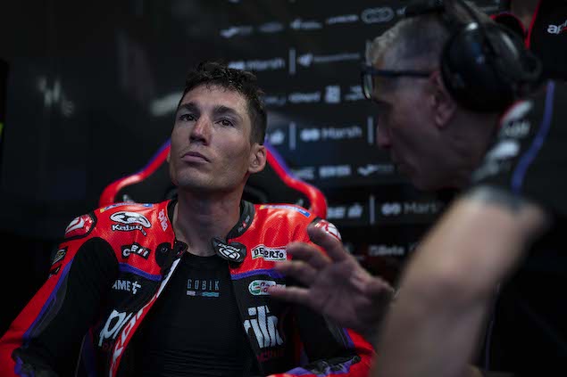 Espargaró se somete a cirugía a días de inicio de MotoGP 2023 (FOTO: Aprilia Racing)