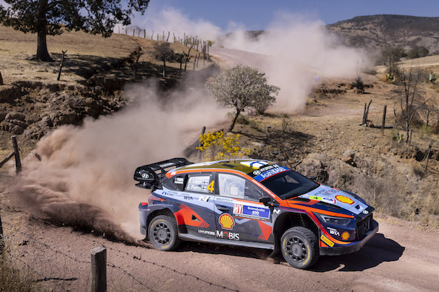 Rally México 2023: Lappi y Ogier, dueños del show del viernes (FOTO: Hyundai Motorsport GmbH)