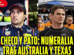 ESTADÍSTICAS: Checo tras Australia y Pato después de Texas 2023