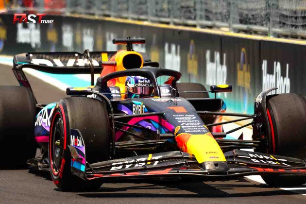 Max Verstappen (Red Bull Racing) en la calificación del Gran Premio de Miami 2023 de F1 (FOTO: Luis Ugarte para FASTMag)