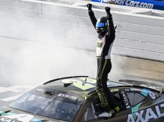 Tras incidentes, Byron se queda con Darlington 400 (FOTO: NASCAR)
