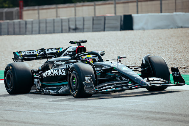 Mick Schumacher y su primera prueba con Mercedes (FOTO: Pirelli Motorsport)