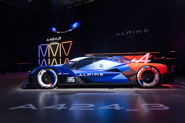 Alpine revela el modelo A424_β, debutará en 2024 (FOTO: Julien Delfosse/Alpine Cars)I