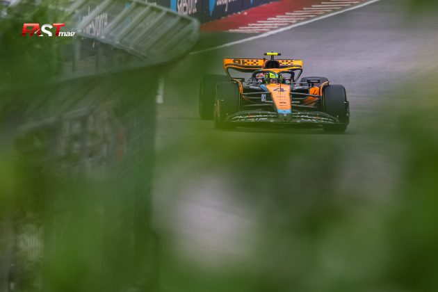 Lando Norris (McLaren Racing) en la Práctica 2 del GP de Canadá 2023 de F1 (FOTO: Arturo Vega para FASTMag)