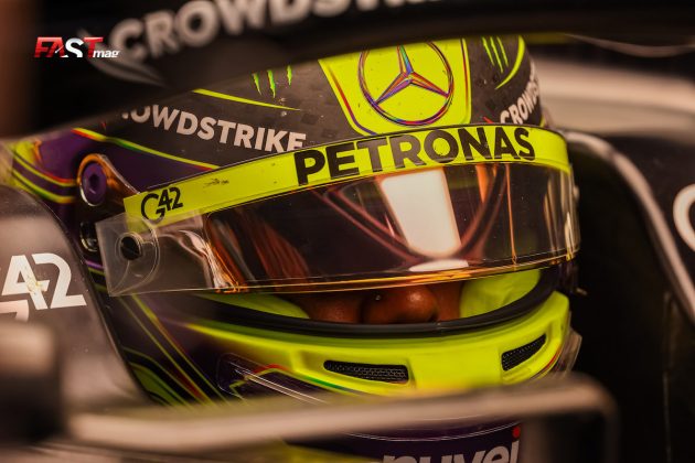Lewis Hamilton (Mercedes AMG F1) durante la Práctica 2 del GP de Canadá 2023 de F1 (FOTO: Arturo Vega para FASTMag)